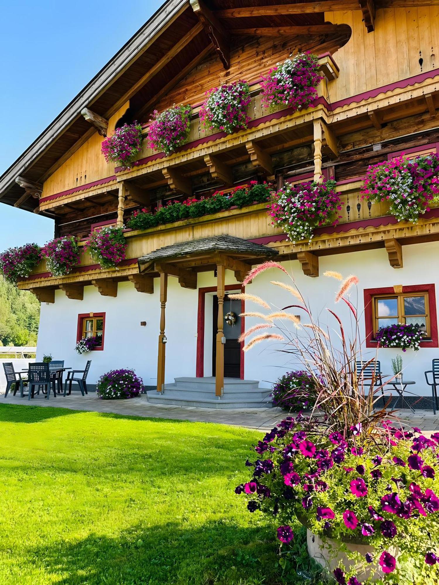 Ferienwohnung Langeck Maria Alm am Steinernen Meer Exteriér fotografie