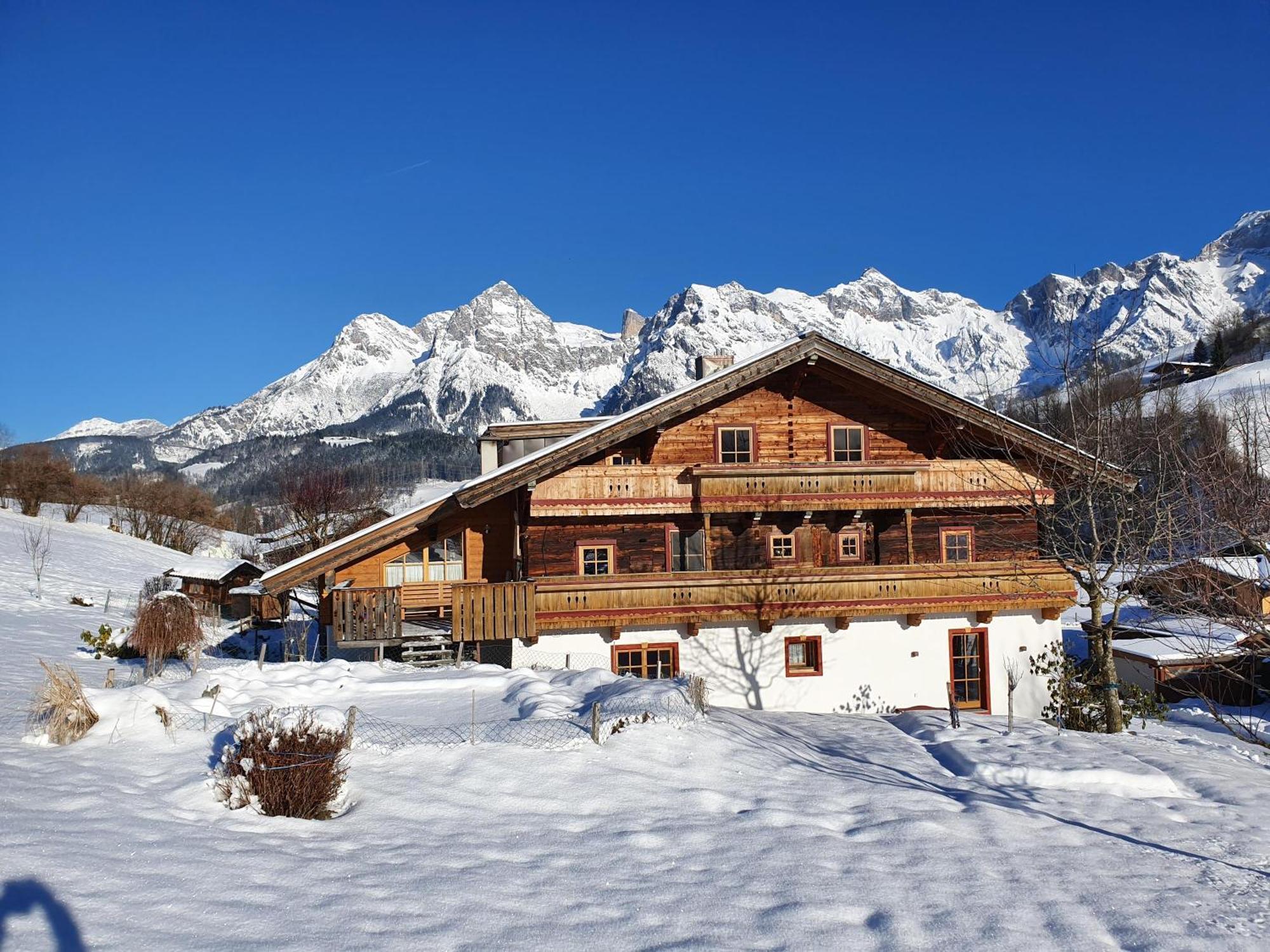 Ferienwohnung Langeck Maria Alm am Steinernen Meer Exteriér fotografie