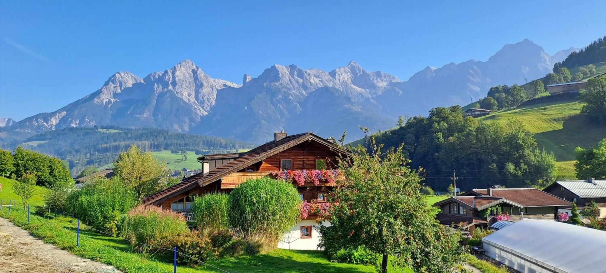 Ferienwohnung Langeck Maria Alm am Steinernen Meer Exteriér fotografie